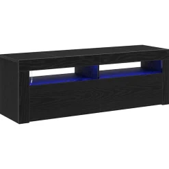 vidaXL Meuble TV Chêne noir 120 x 35 x 40 cm Bois d'ingénierie