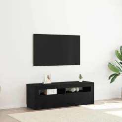 vidaXL Meuble TV Chêne noir 120 x 35 x 40 cm Bois d'ingénierie