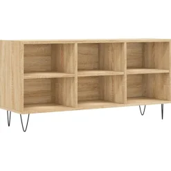 Meubles Tv-vidaXL Meuble TV chêne sonoma 103,5x30x50 cm bois d'ingénierie Ch&ecirc;ne sonoma