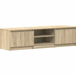 Meubles Tv-vidaXL Meuble TV Chêne sonoma 140x40x35,5 cm Bois d'ingénierie Ch&ecirc;ne sonoma