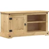 vidaXL Meuble TV Corona 100x40x52 cm bois de pin massif
