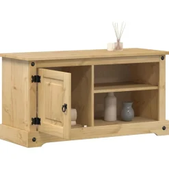 vidaXL Meuble TV Corona 100x40x52 cm bois de pin massif