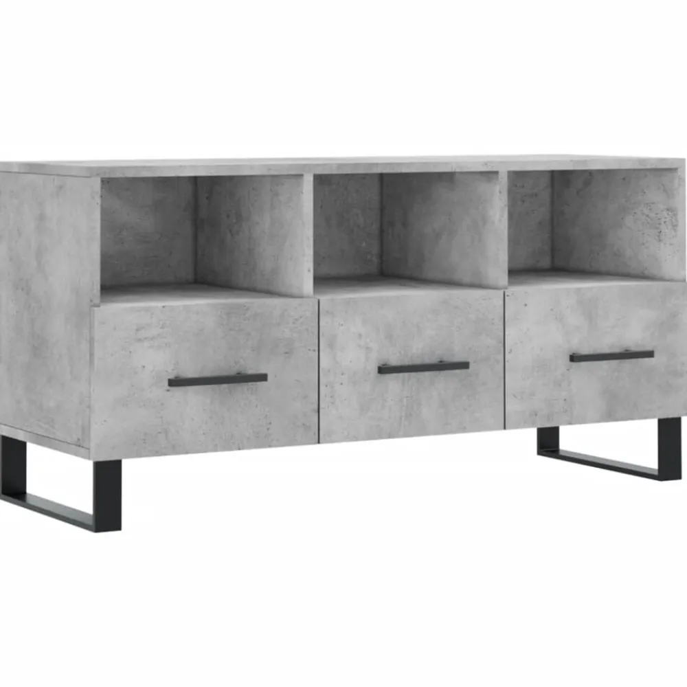 vidaXL Meuble TV 102x36x50 cm bois d'ingénierie