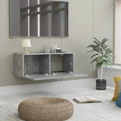 vidaXL Meuble TV 80x30x30 cm Bois d’ingénierie