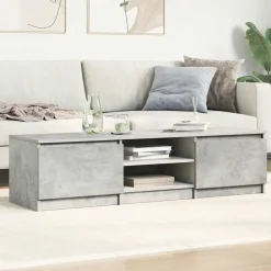 vidaXL Meuble TV 140x40x35,5 cm Bois d'ingénierie