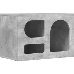 Meubles Tv-vidaXL Meuble TV 60 x 35 x 40 cm Bois d'ingénierie Gris béton