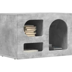 Meubles Tv-vidaXL Meuble TV 60 x 35 x 40 cm Bois d'ingénierie Gris béton