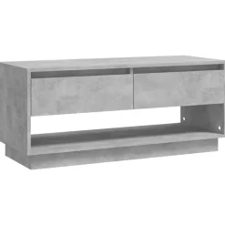vidaXL Meuble TV 102x41x44 cm bois d'ingénierie