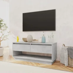 vidaXL Meuble TV 102x41x44 cm bois d'ingénierie