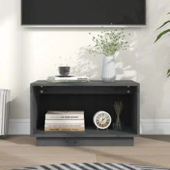 vidaXL Meuble TV 60x35x35 cm Bois de pin massif