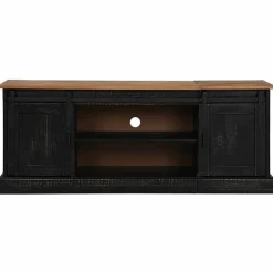 vidaXL Meuble TV HALDEN 2 portes coulissantes 150x40x60 cm