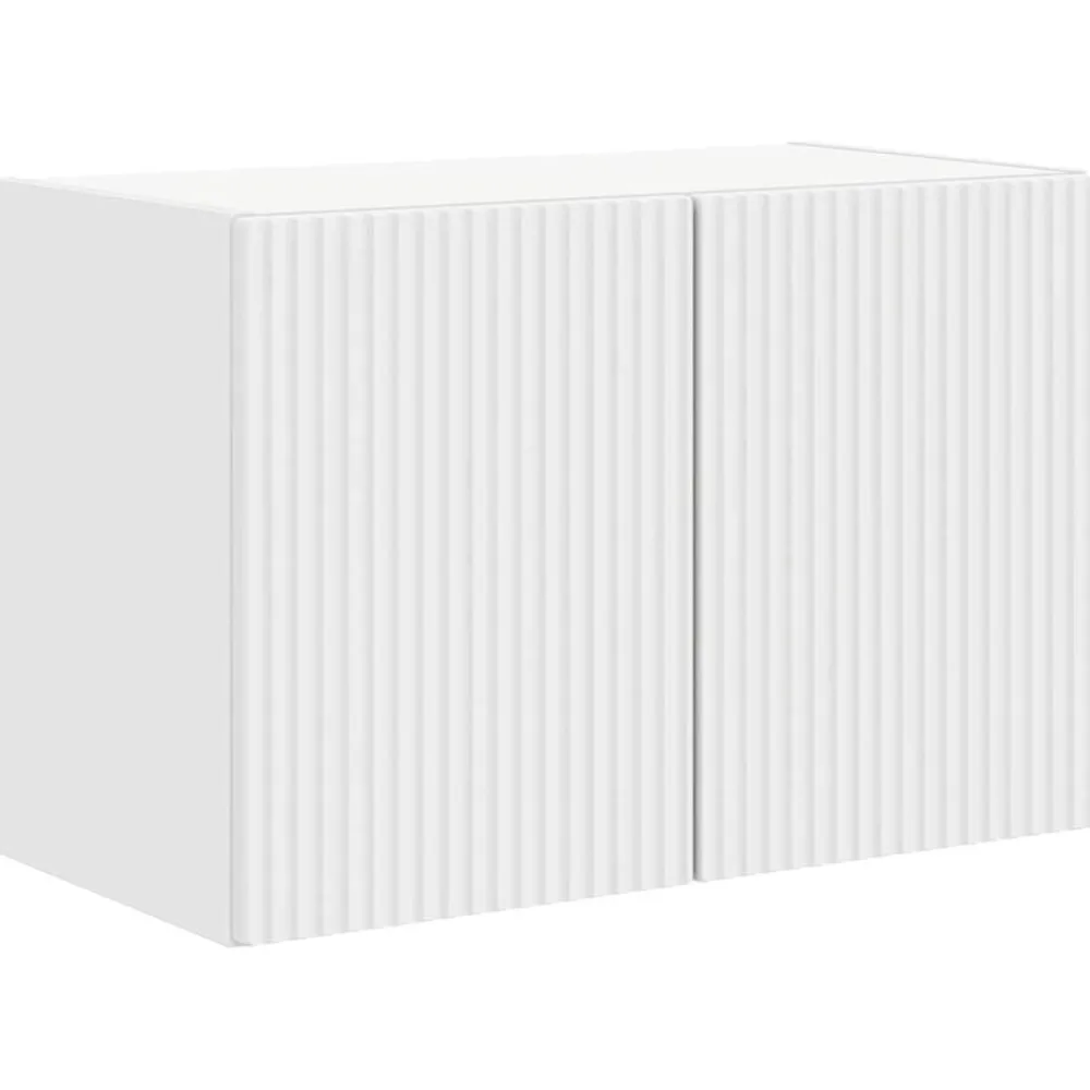 Meubles Tv-vidaXL Meuble TV mural 59,5 x 31 x 40 cm Bois d'ingénierie Blanc