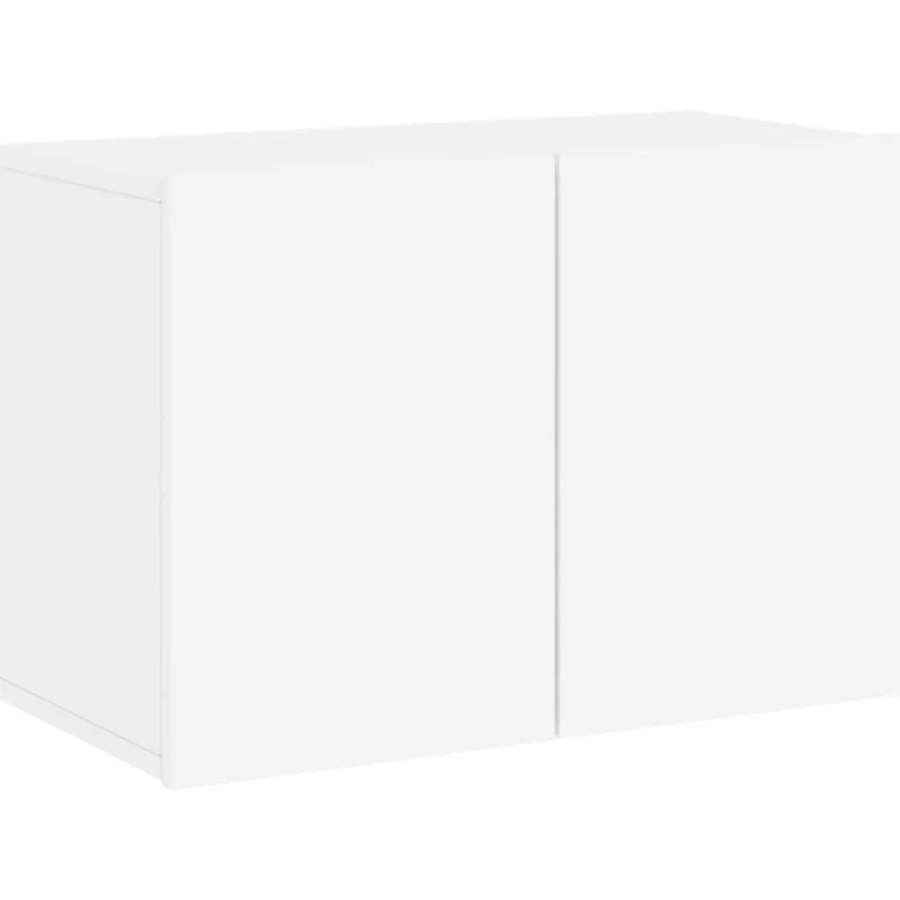 Meubles Tv-vidaXL Meuble TV mural 60x30x41 cm Blanc