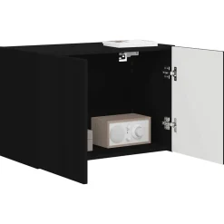 vidaXL Meuble TV mural 59,5 x 31 x 40 cm Bois d'ingénierie