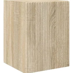 vidaXL Meuble TV mural Sonoma 30 x 31 x 40 cm Bois d'ingénierie