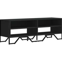 Meubles Tv-vidaXL Meuble TV 122x34x41 cm bois d'ingénierie Noir