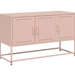 vidaXL Meuble TV 100,5x39x60,5 cm acier