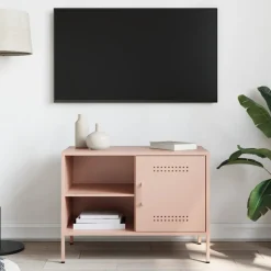 vidaXL Meuble TV 68x39x50,5 cm acier