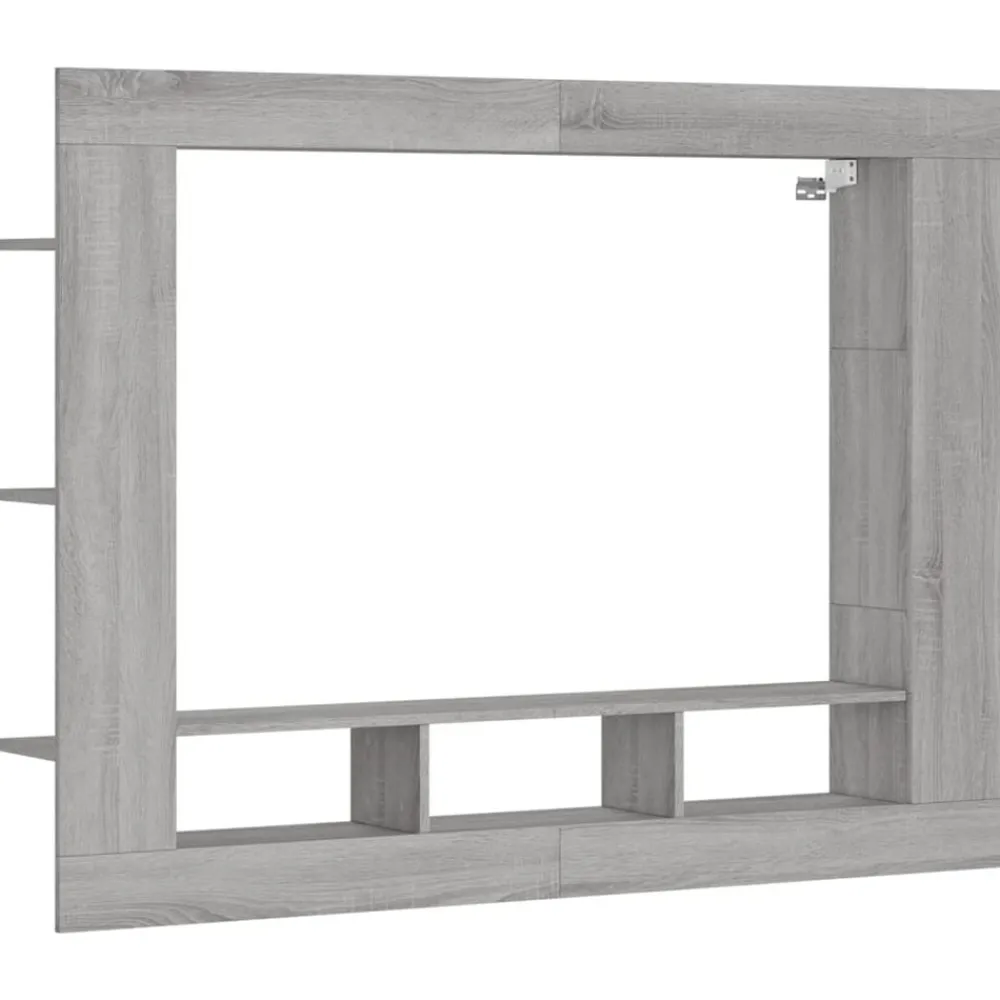 Meubles Tv-vidaXL Meuble TV 152x22x113 cm bois d'ingénierie Sonoma gris