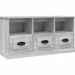 Meubles Tv-vidaXL Meuble TV 100x35x50 cm bois d'ingénierie Sonoma gris