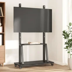 Appareils Électroniques-vidaXL Meuble TV sur roulettes pour écran 32-90 pouces max VESA