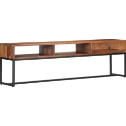 Meubles Tv-vidaXL Meuble TV 160x30x45 cm Bois de Sesham massif