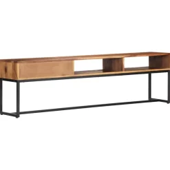 Meubles Tv-vidaXL Meuble TV 160x30x45 cm Bois de Sesham massif