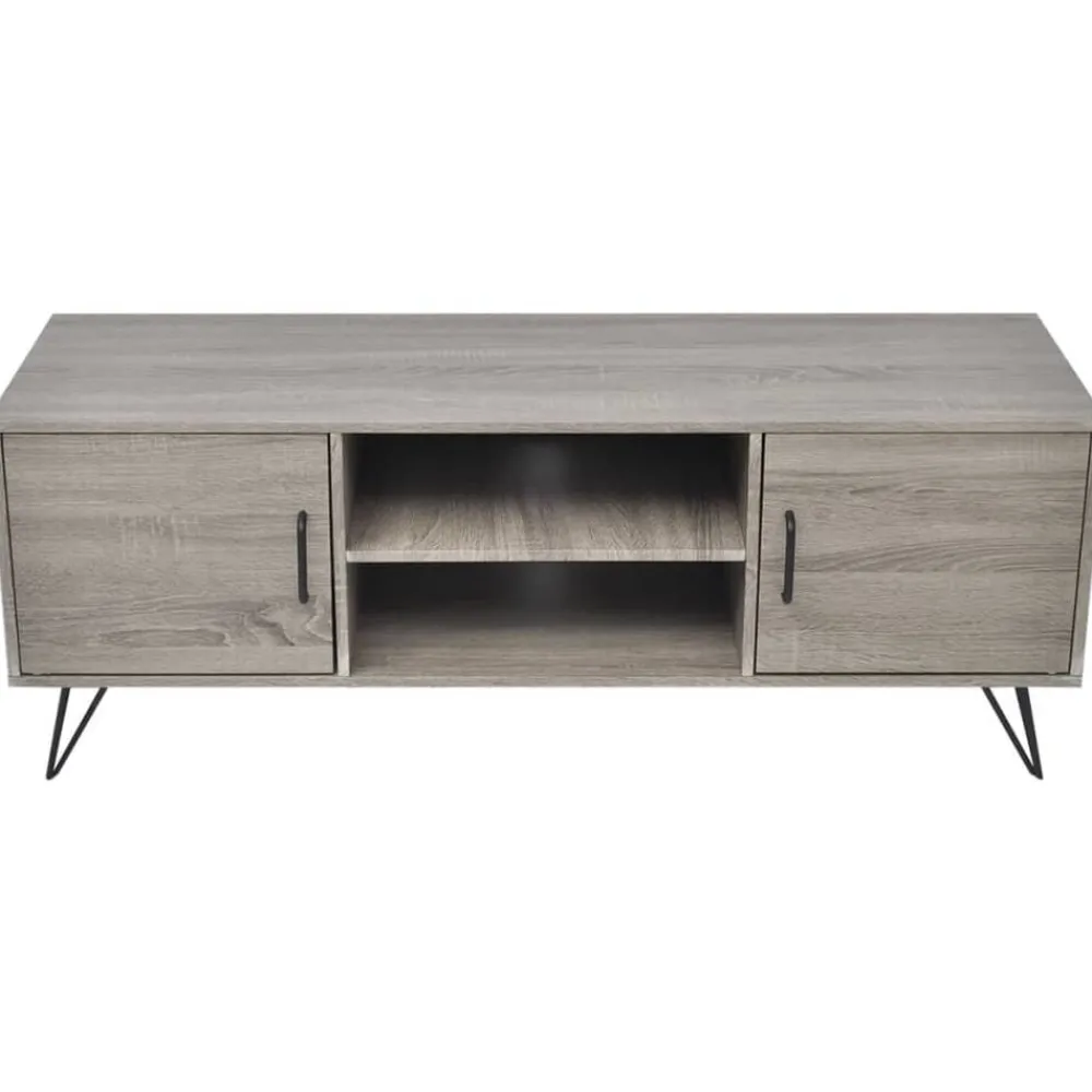 vidaXL Meuble TV 120x40x45 cm Gris