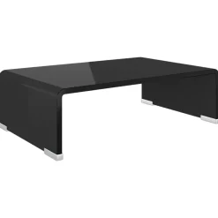 vidaXL Meuble TV/support pour moniteur 40x25x11 cm verre