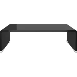 vidaXL Meuble TV/support pour moniteur 40x25x11 cm verre