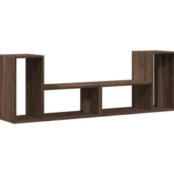 Meubles Tv-vidaXL Meubles TV 2 pcs chêne marron 75x30x50 cm bois ingénierie Chêne marron