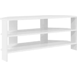 vidaXL MeubleTVd'Angle 102x40,5x45cm Bois d'ingénierie