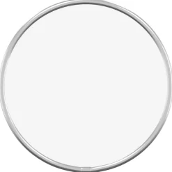 Décorations-vidaXL Miroir mural é Ø 20 cm Rond Argent