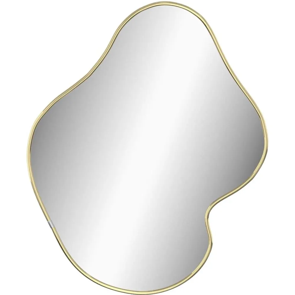 Décorations-vidaXL Miroir mural 50x40 cm Doré