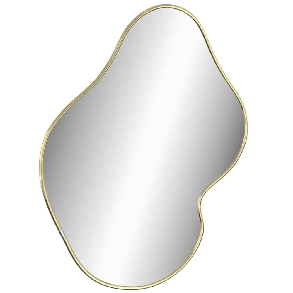 Décorations-vidaXL Miroir mural 50x40 cm Doré