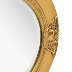 Décorations-vidaXL Miroir mural style baroque 50 cm Doré