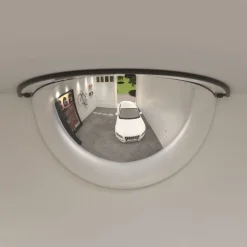 vidaXL Miroirs de circulation en demi-dôme 2 pcs Ø40 cm Acrylique