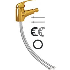 vidaXL Mitigeur de bidet de salle de bain 13x12 cm