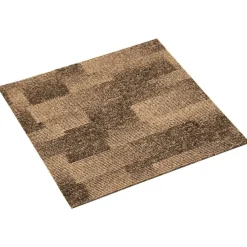 Matériaux De Construction-vidaXL Moquette de sol 20 pcs 50 x 50 cm PP Marron