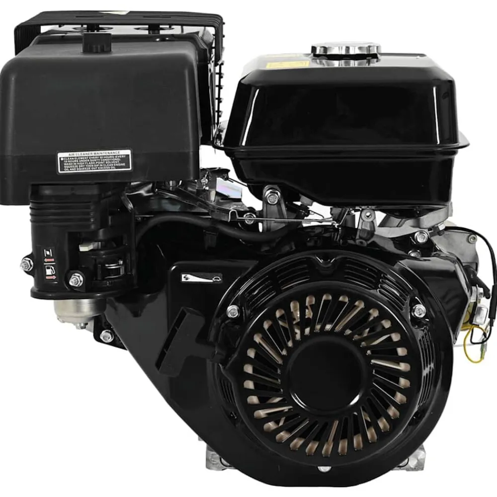 Accessoires Électriques-vidaXL Moteur à essence 15 CV 11 kW Noir