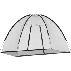vidaXL Moustiquaire mongole avec portes 220 maille 200x120x130 cm