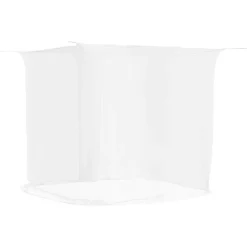 vidaXL Moustiquaire suspendue 156 maille blanc 220x100x150 cm
