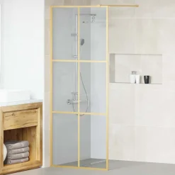 vidaXL Mur de Douche à L'Italienne 80 x 195 cm verre trempé