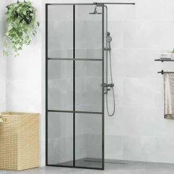 vidaXL Mur de Douche à L'Italienne 80 x 195 cm verre trempé