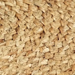vidaXL Napperons 4 pcs Naturel Plain 38 cm Rond Jute
