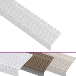 Matériaux De Construction-vidaXL Nez de marche forme en L 15 pcs aluminium 90 cm Argenté
