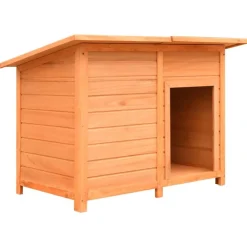 Articles Pour Animaux De Compagnie-vidaXL Niche pour chiens Bois de pin et de sapin solide 120x77x86 cm