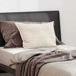 vidaXL Oreiller avec oreiller Blanc 40 x 60 cm Coton