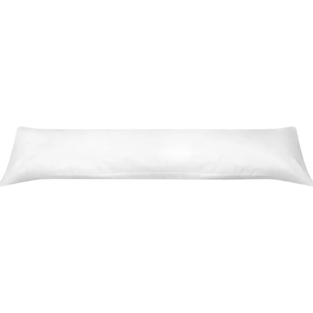 vidaXL Oreiller de dormeur latéral 40 x 145 cm Blanc