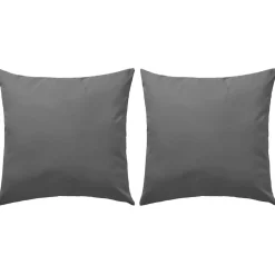 vidaXL Oreiller d'extérieur lot de 2 45 x 45 cm